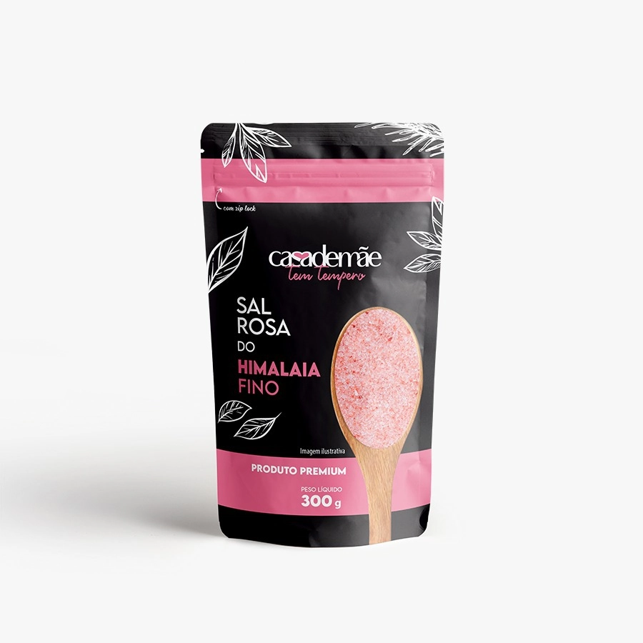 Sal Rosa Himalaia Fino C/zip 300g