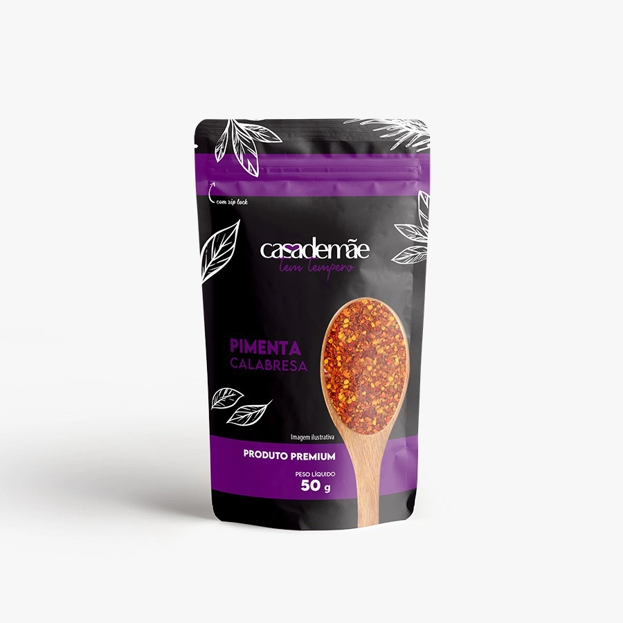 Pimenta Calabresa C/zip Cd Mae 50g