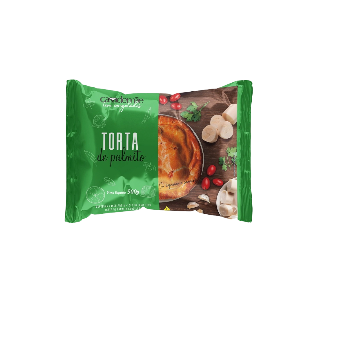 Torta Casa De Mae Palmito 500g