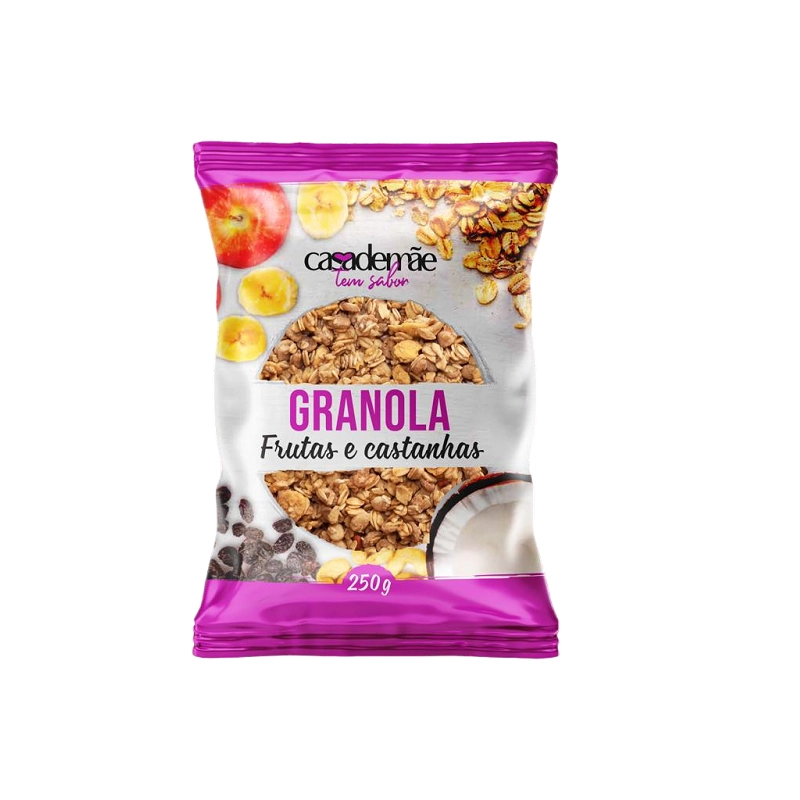 Granola Frutas E Castanhas