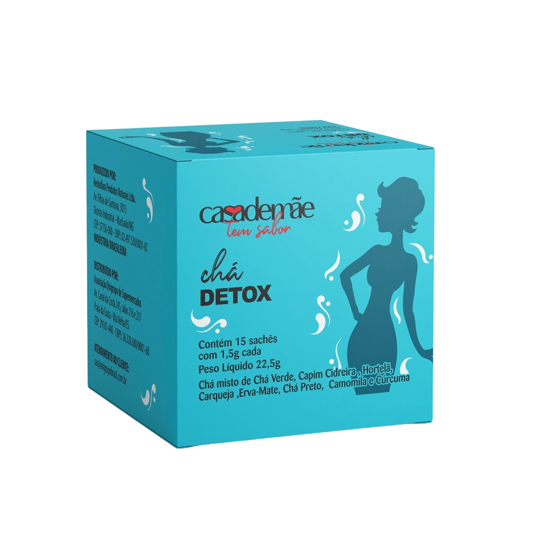 Cha Detox Casa De Mae Saq 15g
