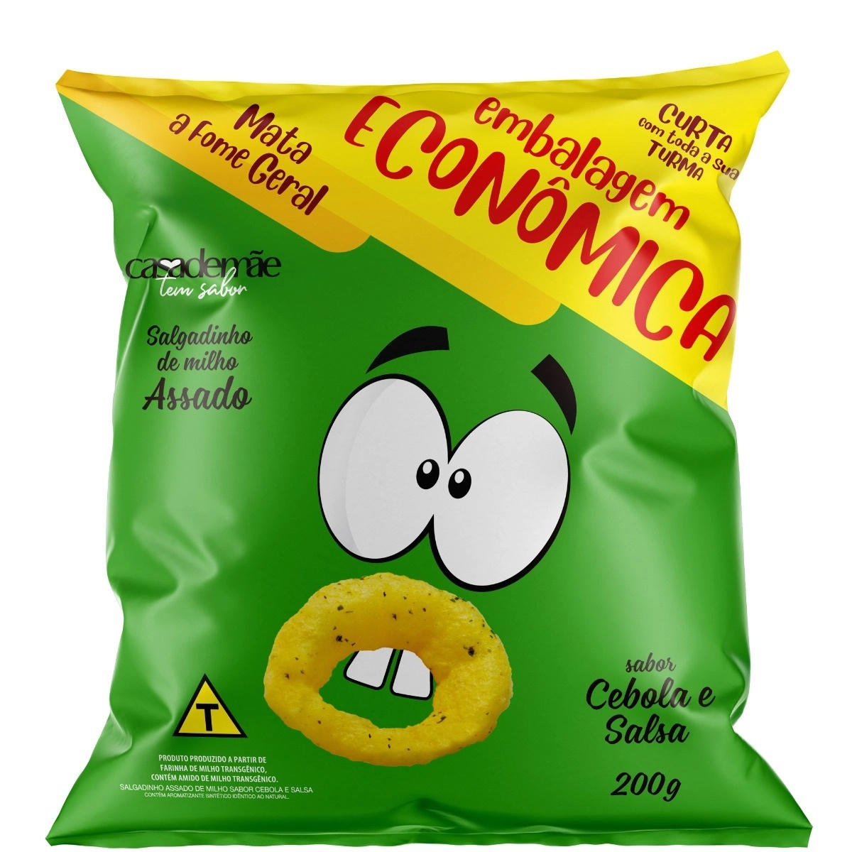Salgadinho De Milho Sabor Cebola E Salsa