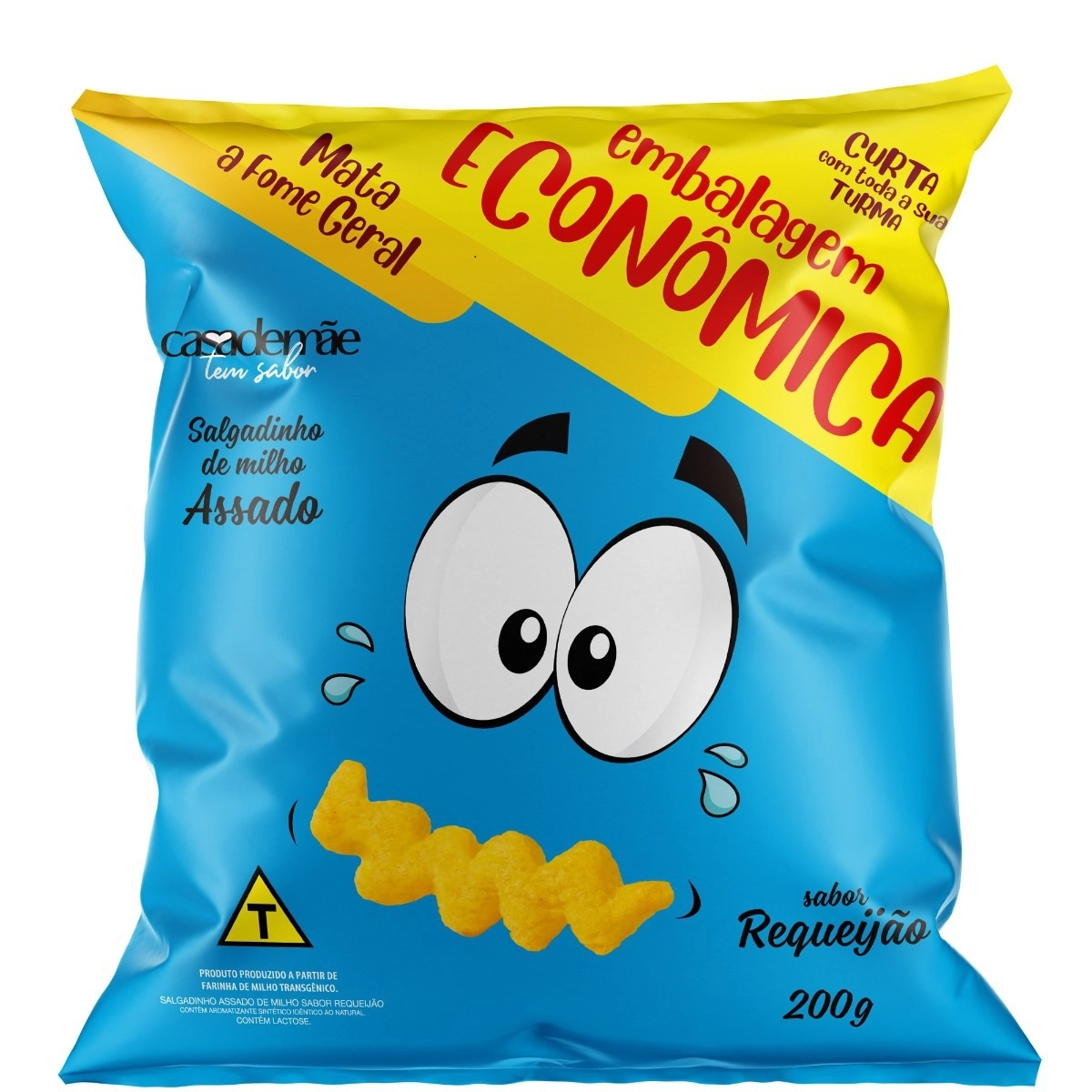 Salgadinho 200g Casademae Requeijao