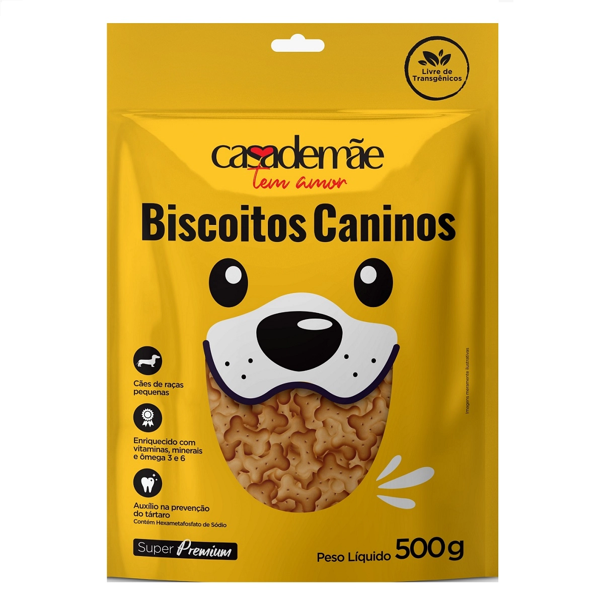 Biscoitos Casa De Mae P/ Caes 500g