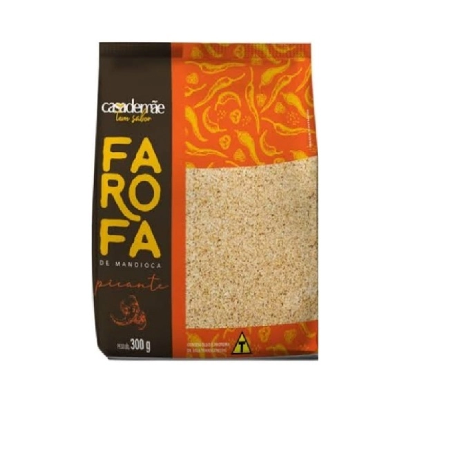 Farofa Mandioca Casa De Mae Picante 300g