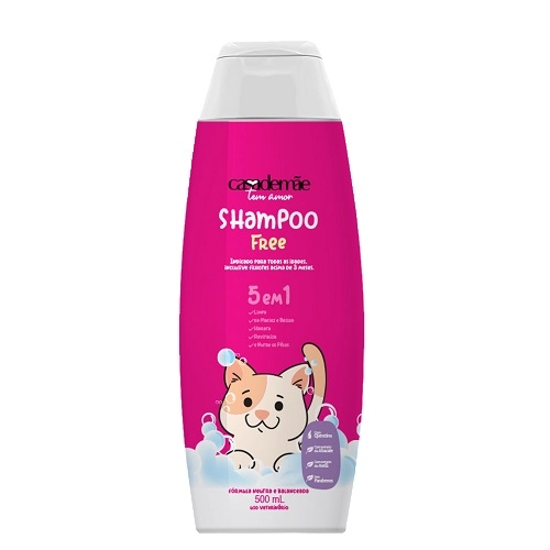 Shampoo P/gatos Casa De Mae Neutro 500ml