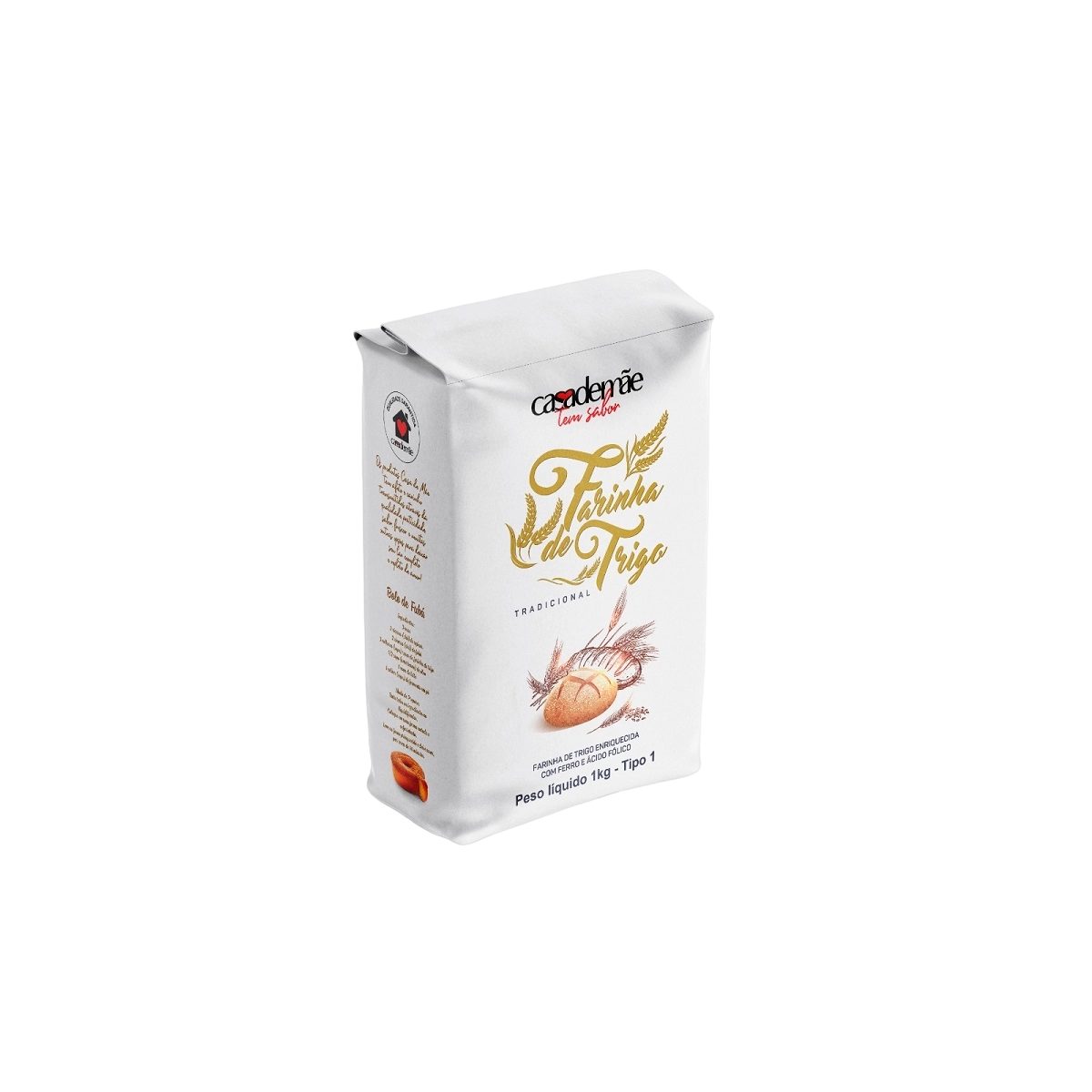 Farinha De Trigo Casa De Mae 1kg