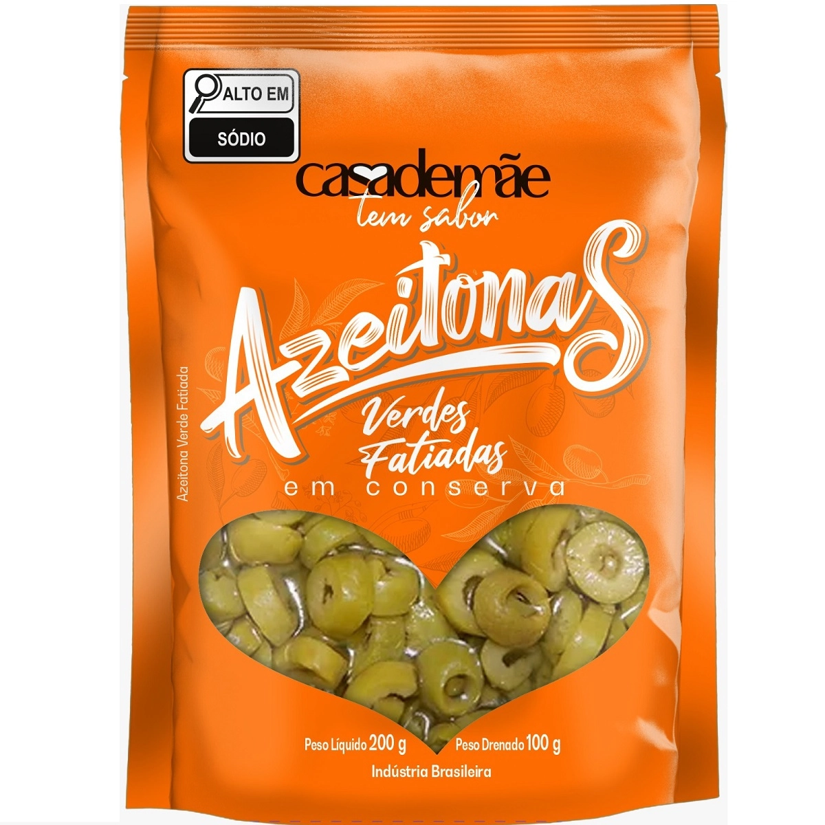 Azeitona Verde Casa De Mae Fat 100g