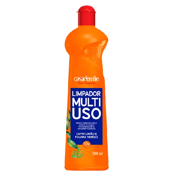 Limpador Multiuso Casa De Mae Capim Lim/fol Verdes 500ml