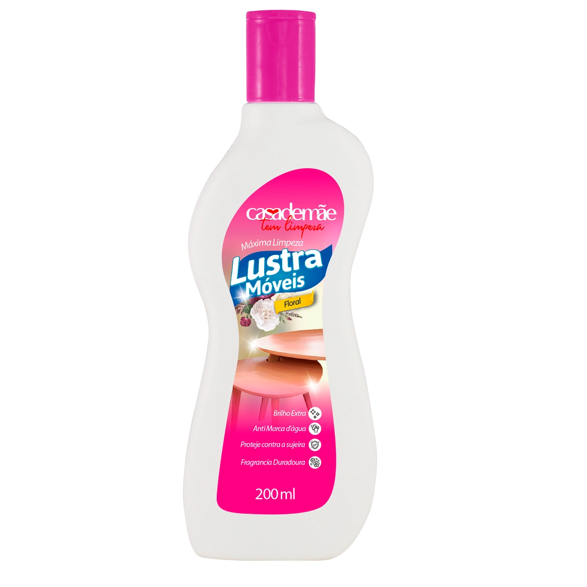 Lustra Moveis Casa De Mae Floral 200ml