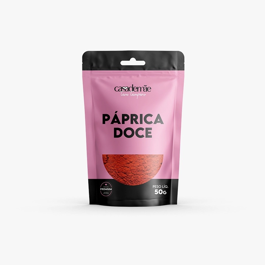 Paprica Doce Casa De Mãe Pacote 50g