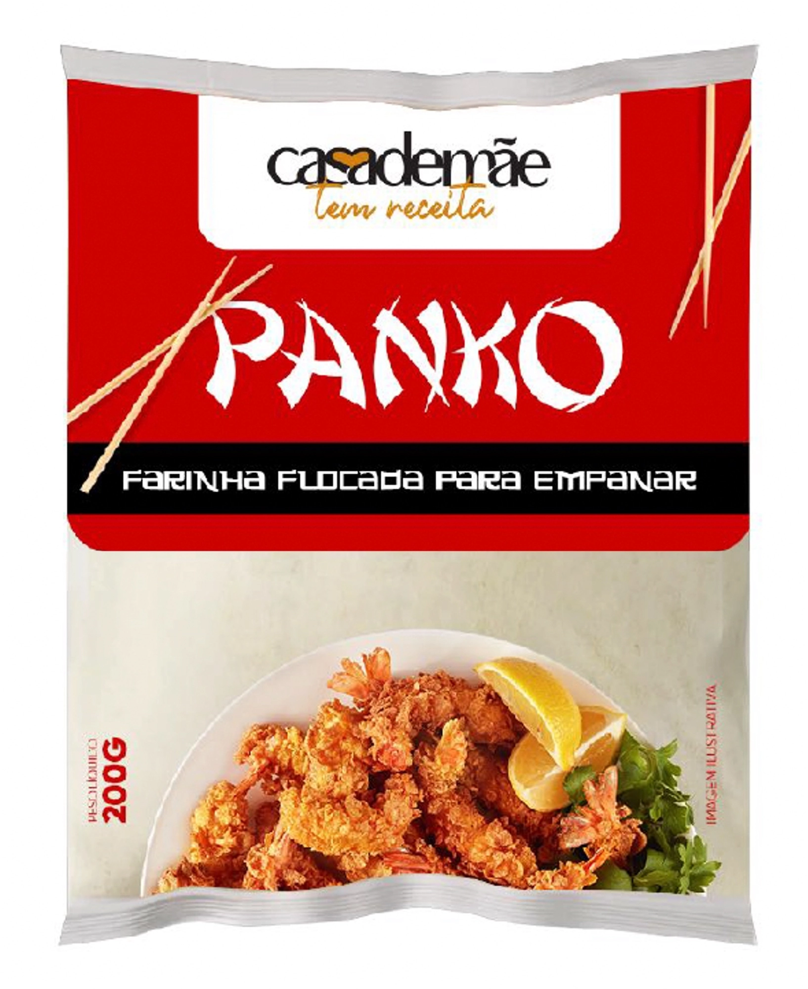 Cobertura Para Empanar Flocada Panko Casa De Mae 200g