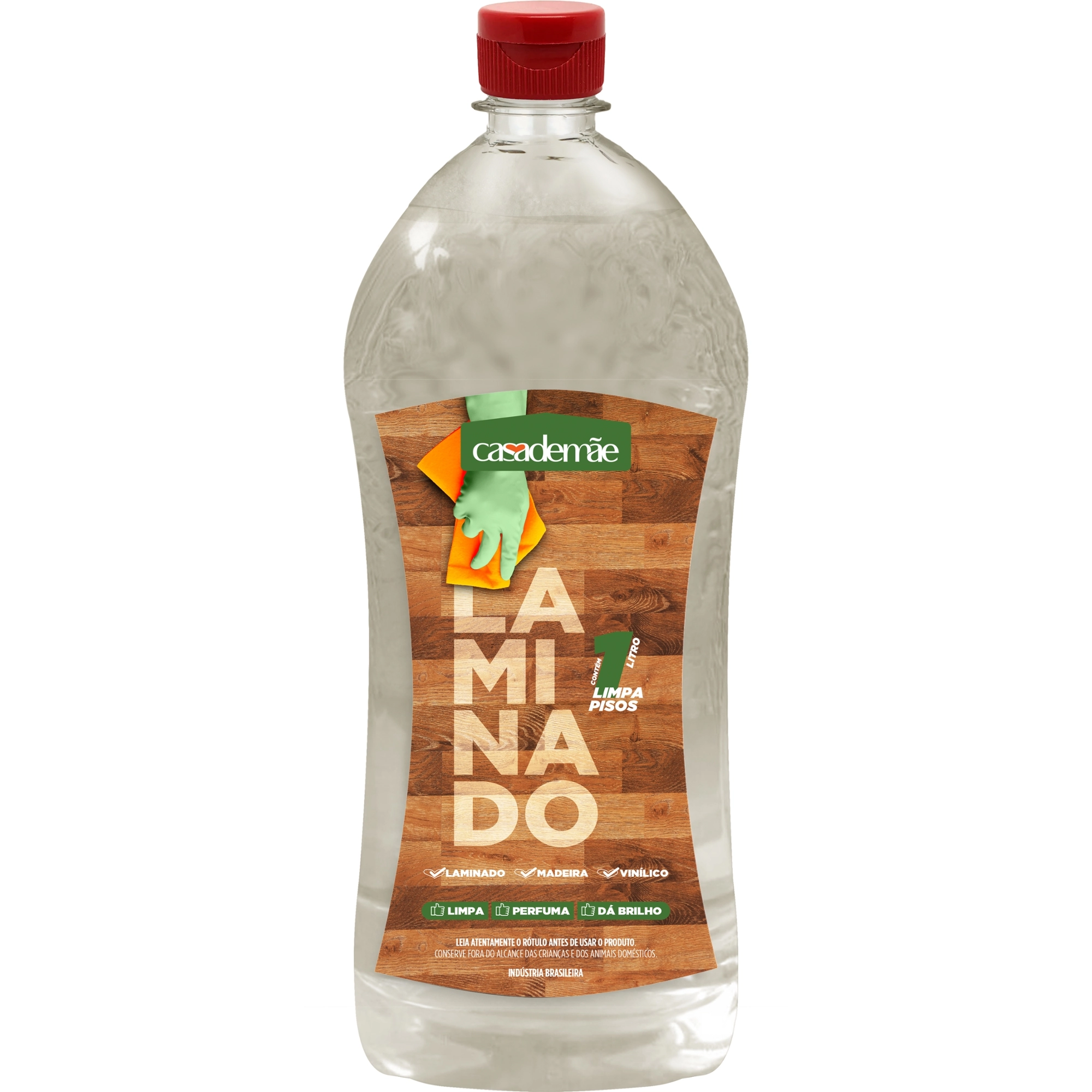 Limpador P/ Piso Laminado Casa De Mae 1l
