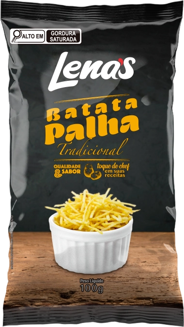 Batata Palha Lenas Tradicional Almofada 100g