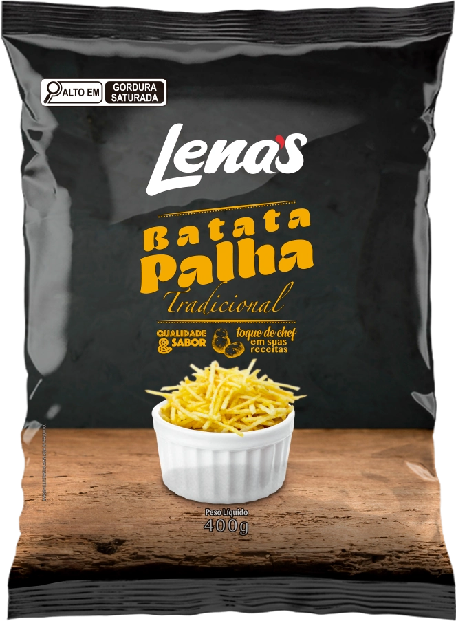 Batata Palha Lenas Tradicional Almofada 400g
