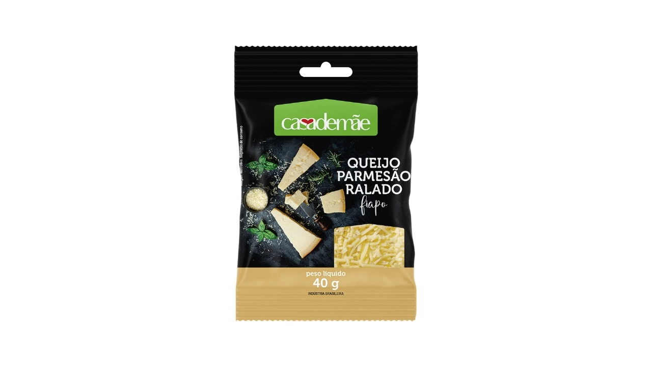 Queijo Parmesao Ralado Fiapo Casa De Mae 40g