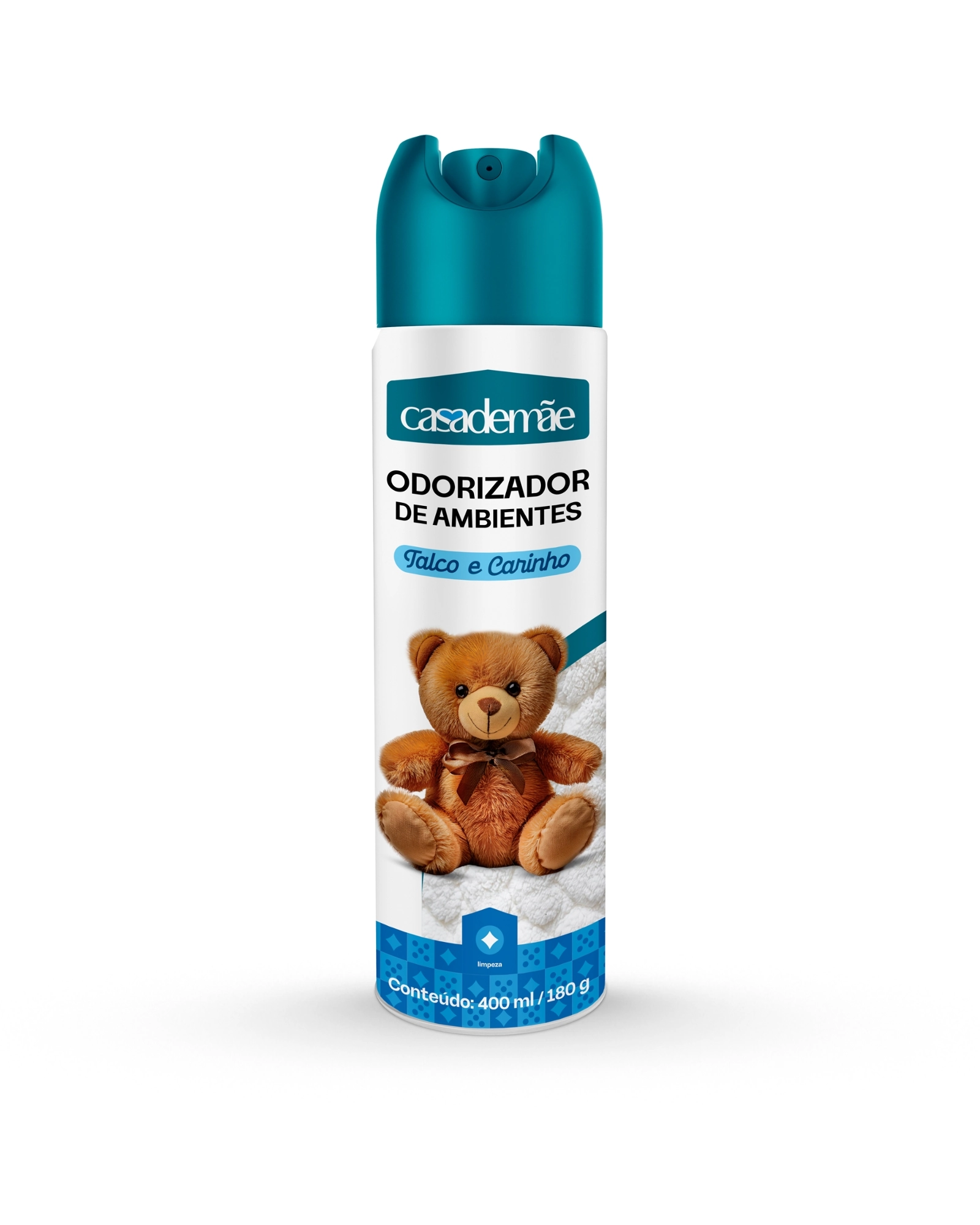 Odorizador Ambient Talco E Carinho Casa De Mae 400ml