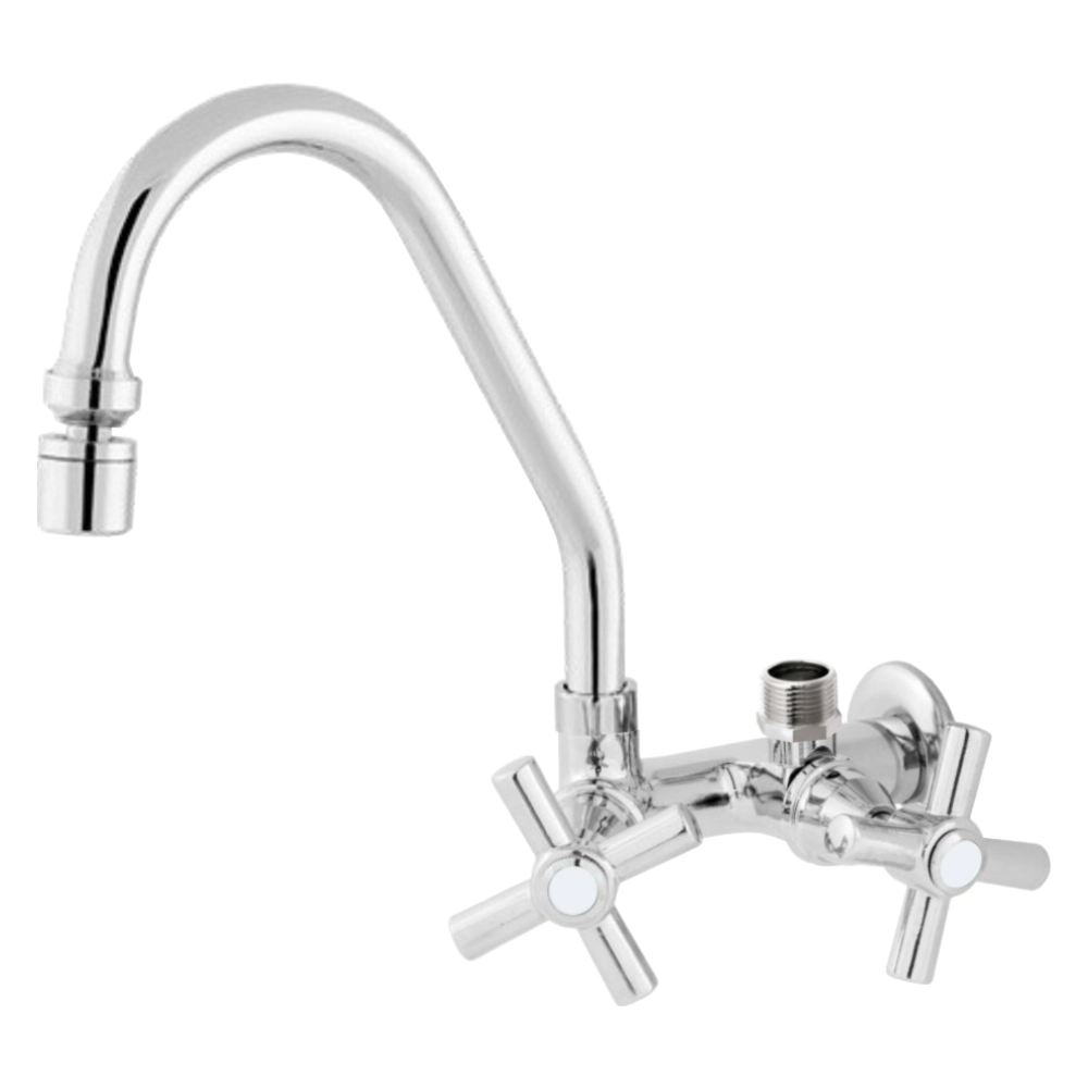 Torneira Pia Cozinha 2167 C/arejador 1/4 Volta C-31 Com Saída 3/4 Máquina De Lavar Louça