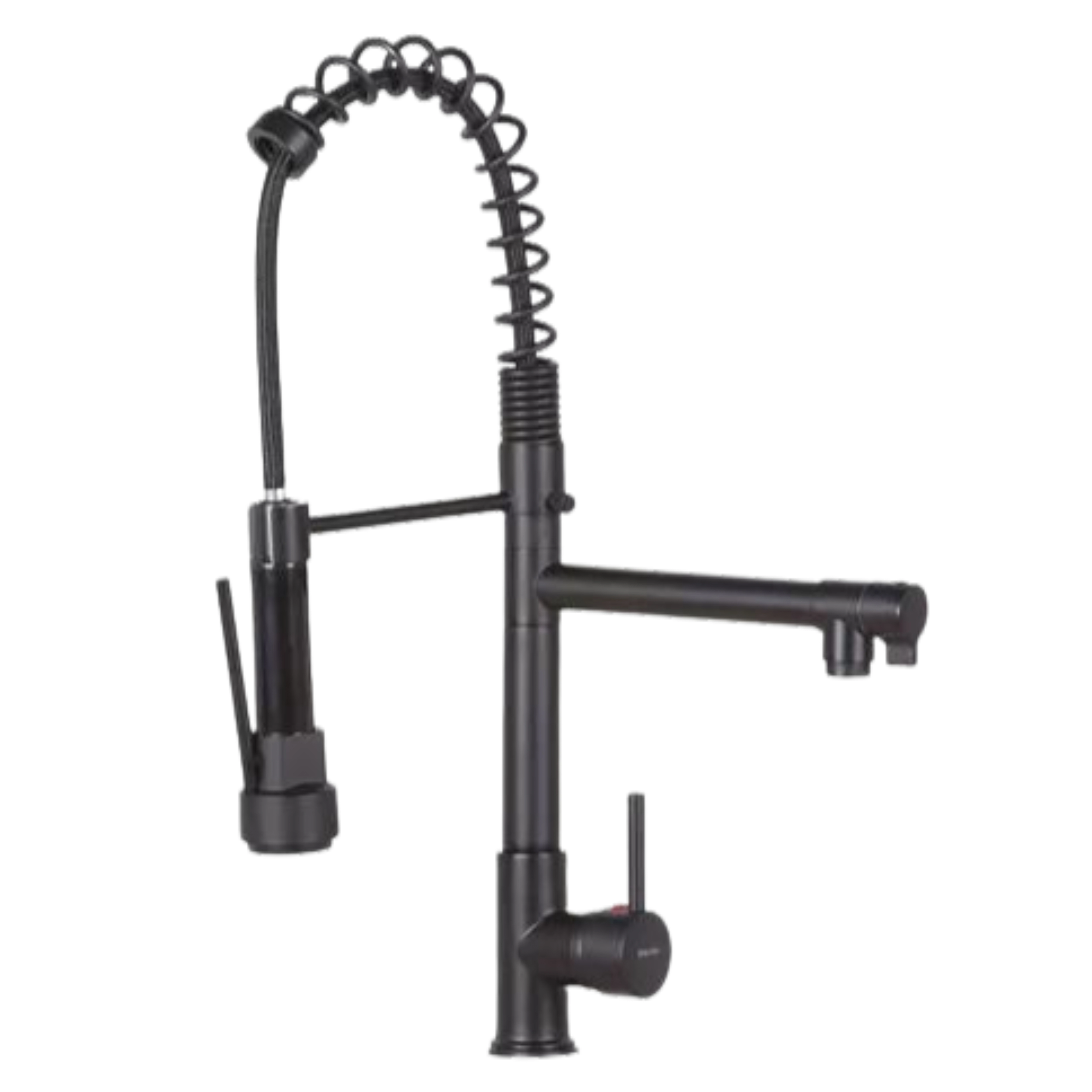 Torneira Cozinha Gourmet Inox Preto C/ Monocomando