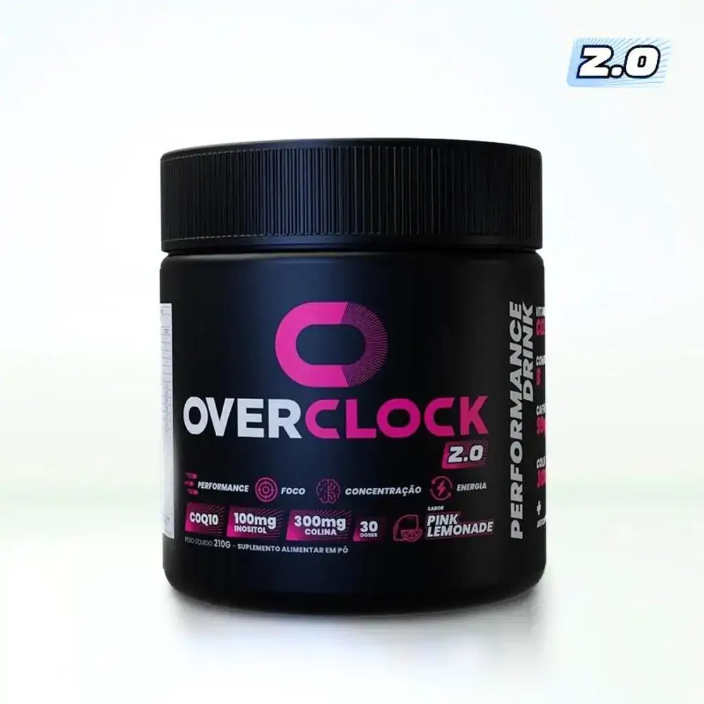 Performance Drink 2 0 Pink Lemonade 210g Overclock