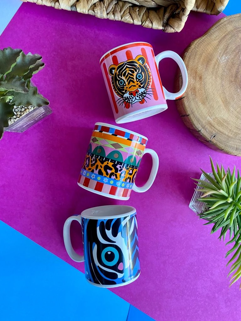 Caneca Ceramica 330ml Sortida R.09001 Atacado Ind Unid Pracaza