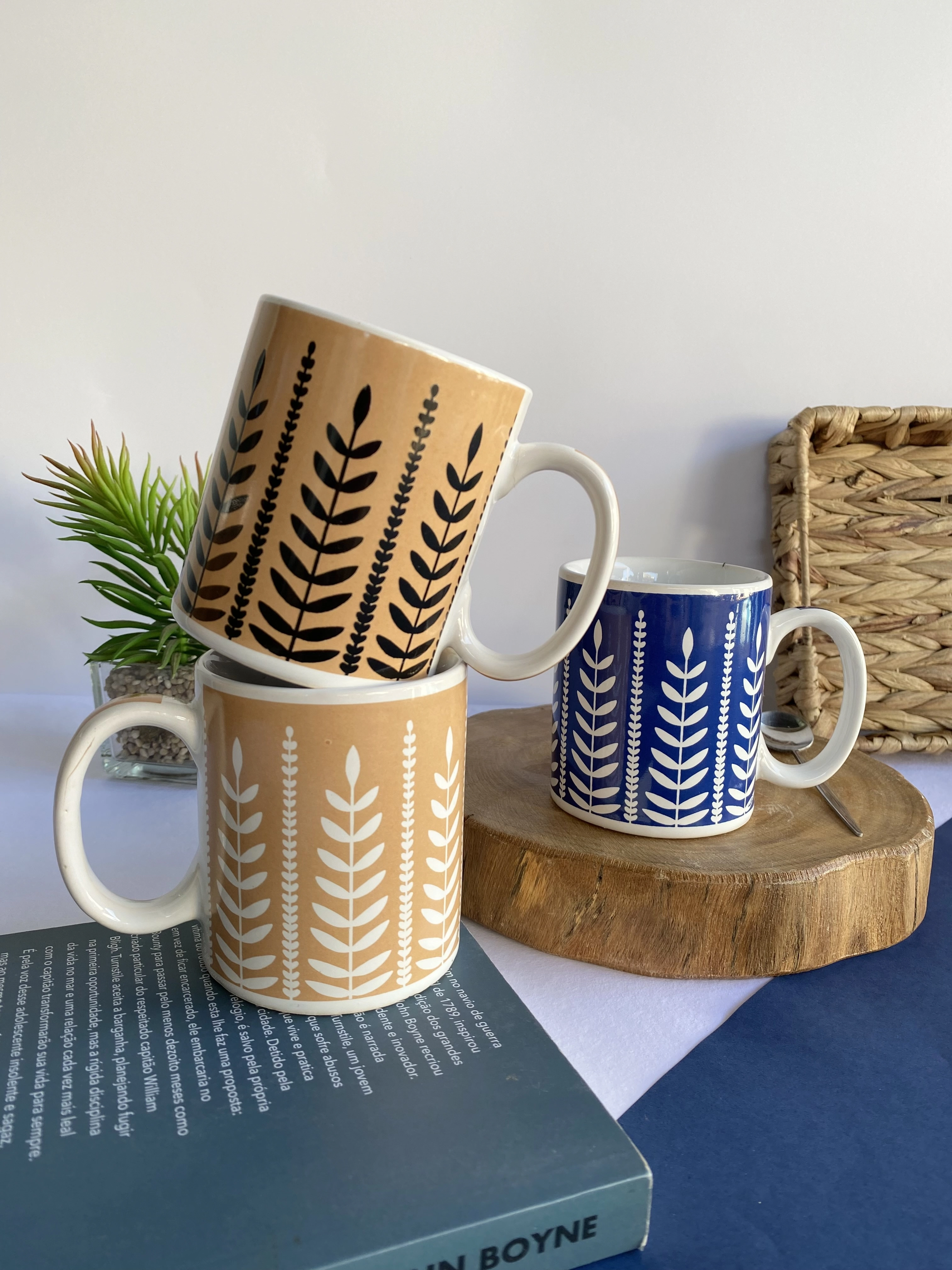 Caneca Ceramica 330ml Sortida R.09003 Atacado Ind Unid Pracaza