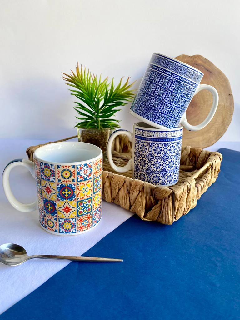 Caneca Ceramica 330ml Sortida R.09005 Atacado Ind Unid Pracaza