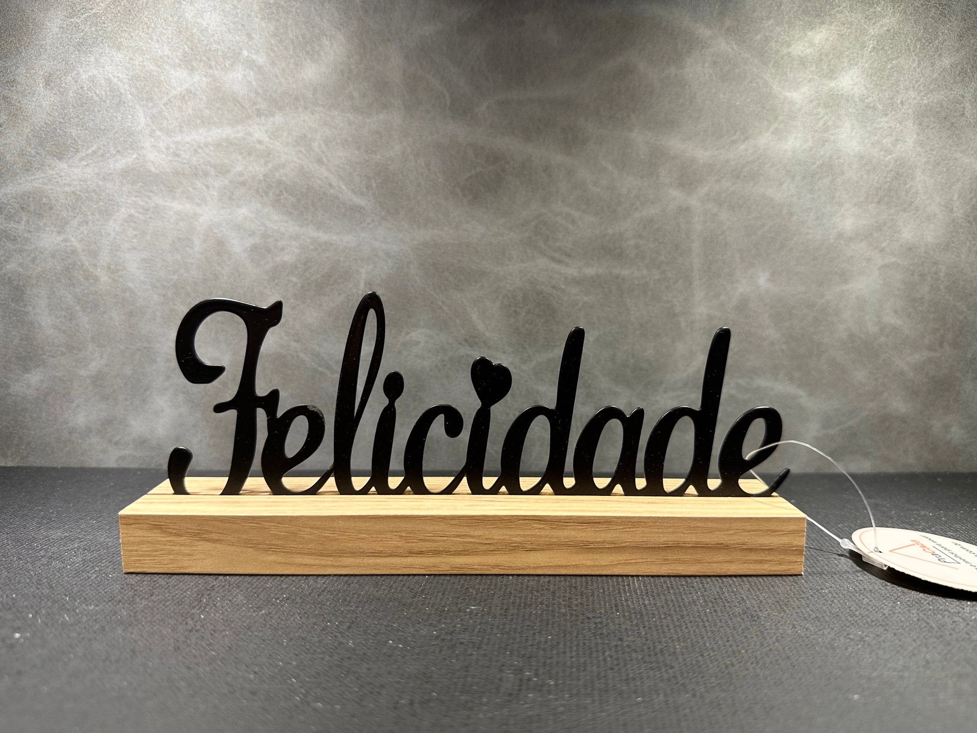 Placa Decorativa Palavra 94007 Pracaza