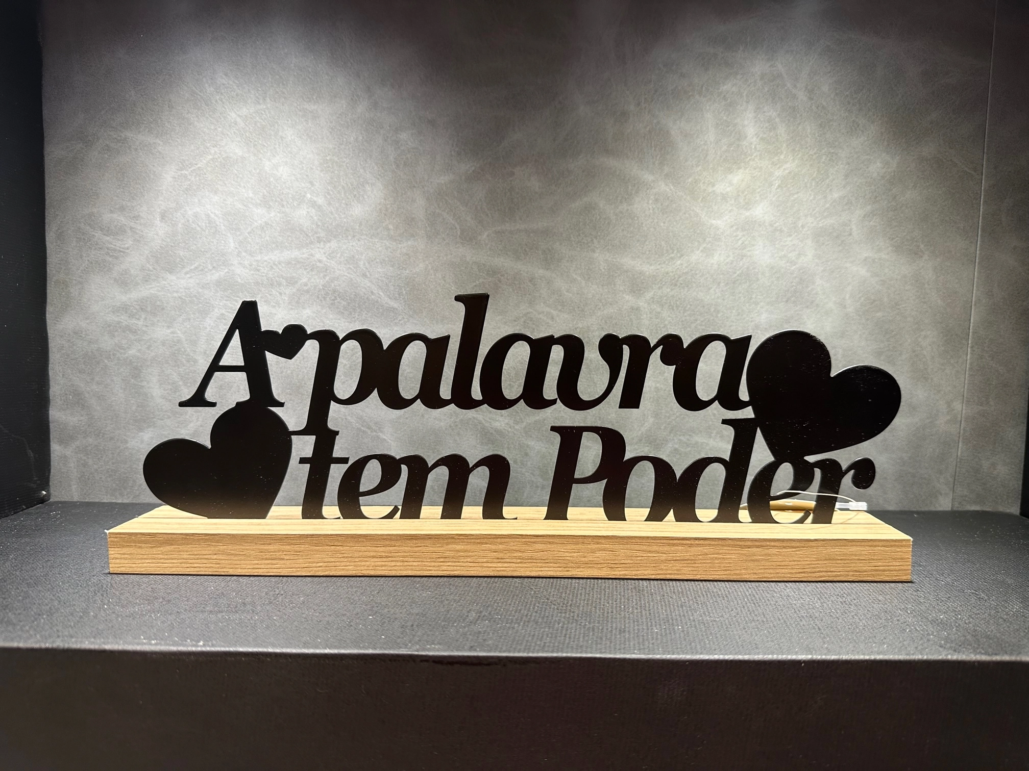 Placa Decorativa Frase 94017 Pracaza