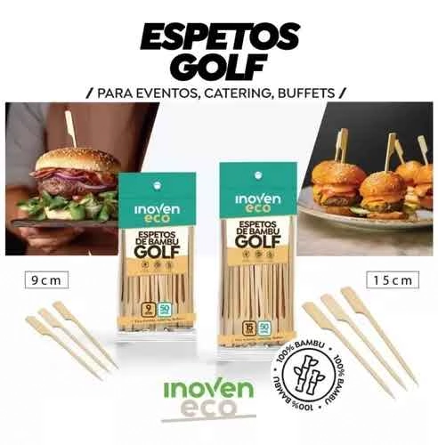 Espeto Golf 9cm Inoven C/50