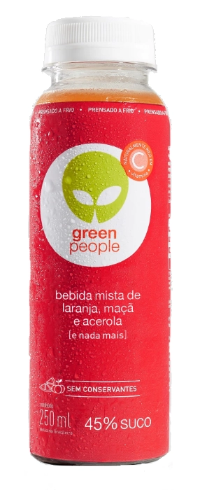 Suco De Laranja Com Acerola Refresh Green People 250ml