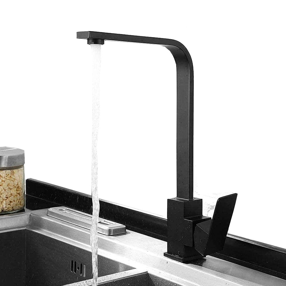 Torneira De Cozinha Pia Gourmet Slim Monocomando Misturador Giro De Corpo 360°