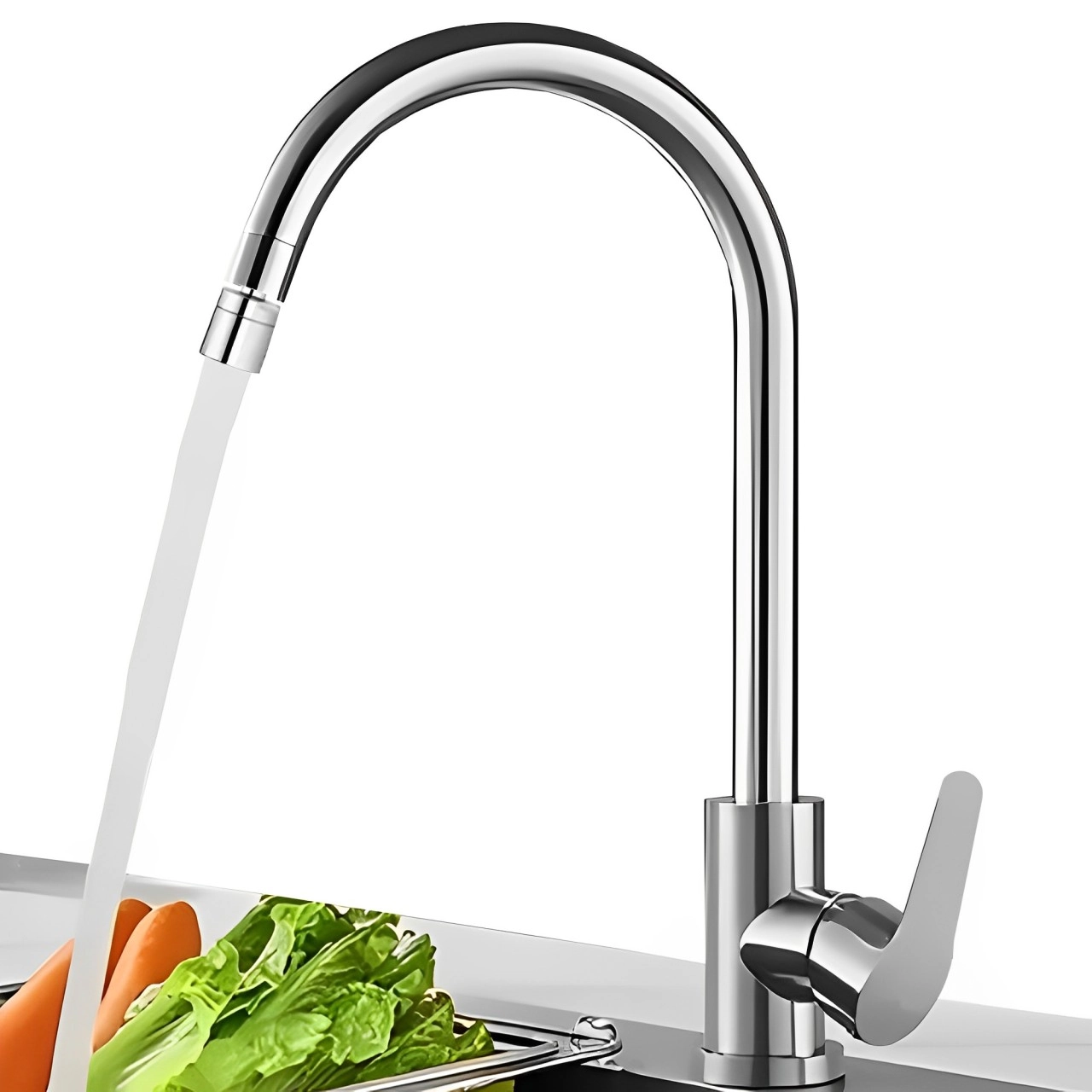 Torneira De Cozinha Gourmet Bancada Pia Luxo Misturador Monocomando