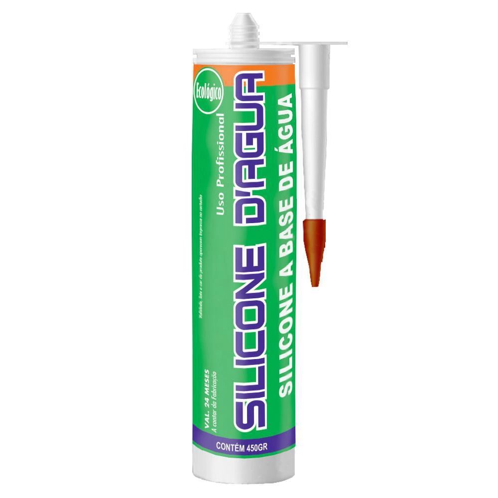 Selante Acrilico Marrom Sbrix Preenchimento Fissuras Trincas 450g Ml