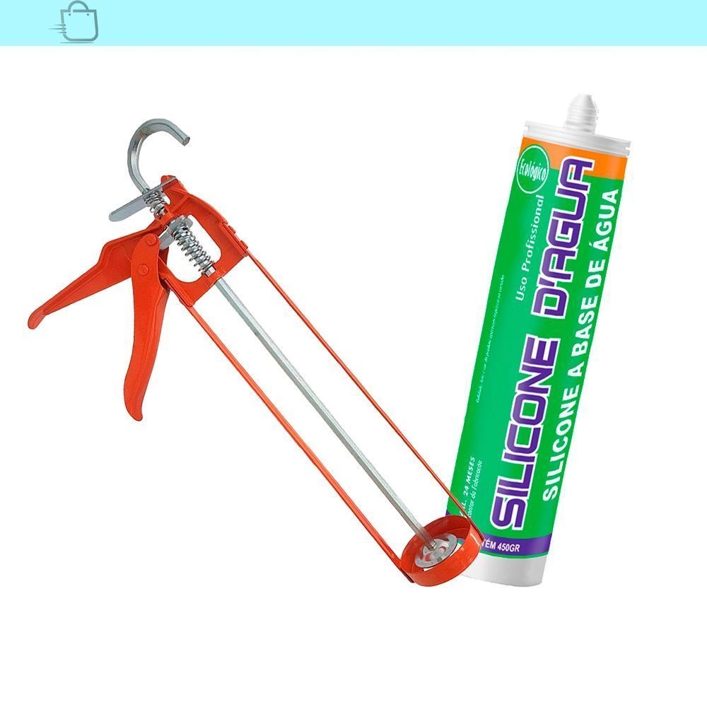 Silicone Dagua Acrilico Cartucho 450g Branco C/aplicador
