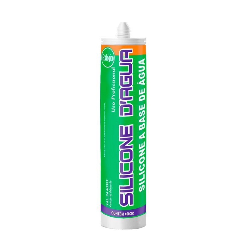 Silicone Acrilico Dagua Para Rodapés E Acabamentos Marrom