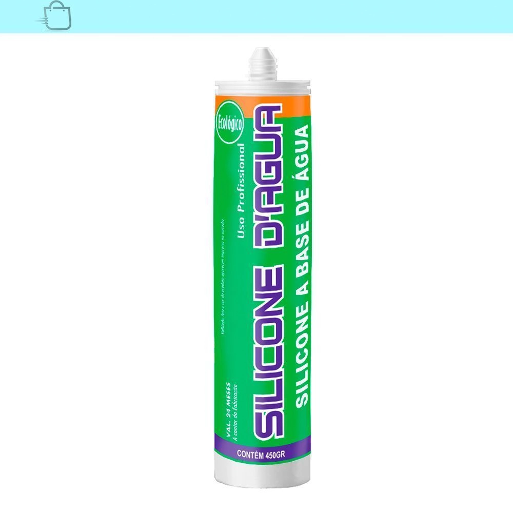 Massa De Vidraceiro Para Calafetagem 450g Branca