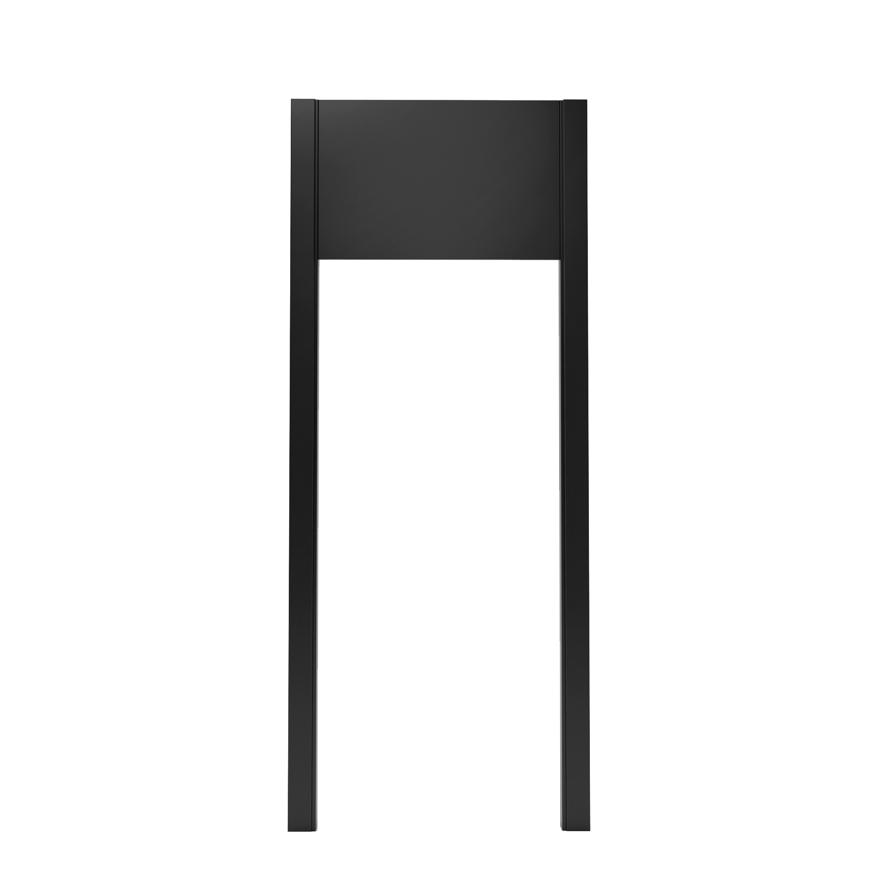 Kit Alizar Painel Universal Lacca Nero (Lado Único) 275X7,0X7,5X1,0Cm
