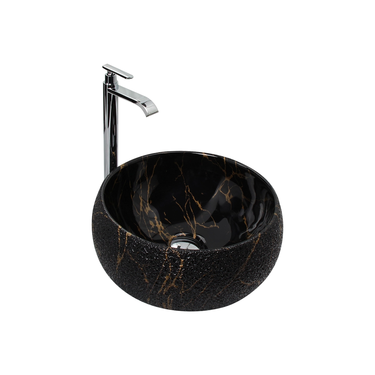 Kit Cuba Pia Louça Cerâmica Banheiro C/torn E Vál Cromada 60