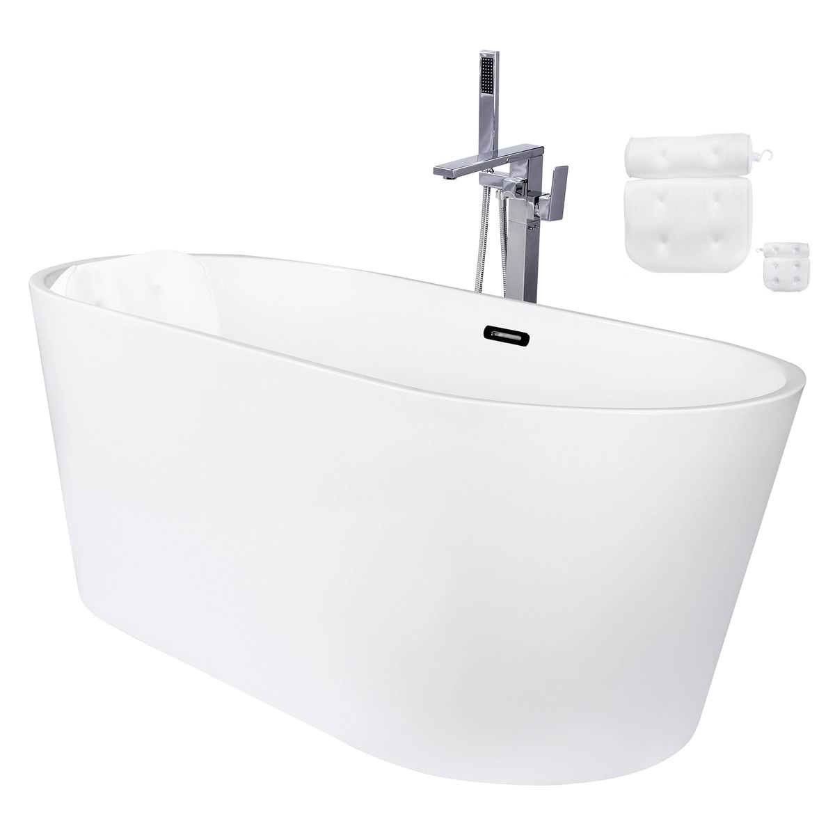 Kit Banheira Freestanding Venezza 1.50m C/misturador Cromado