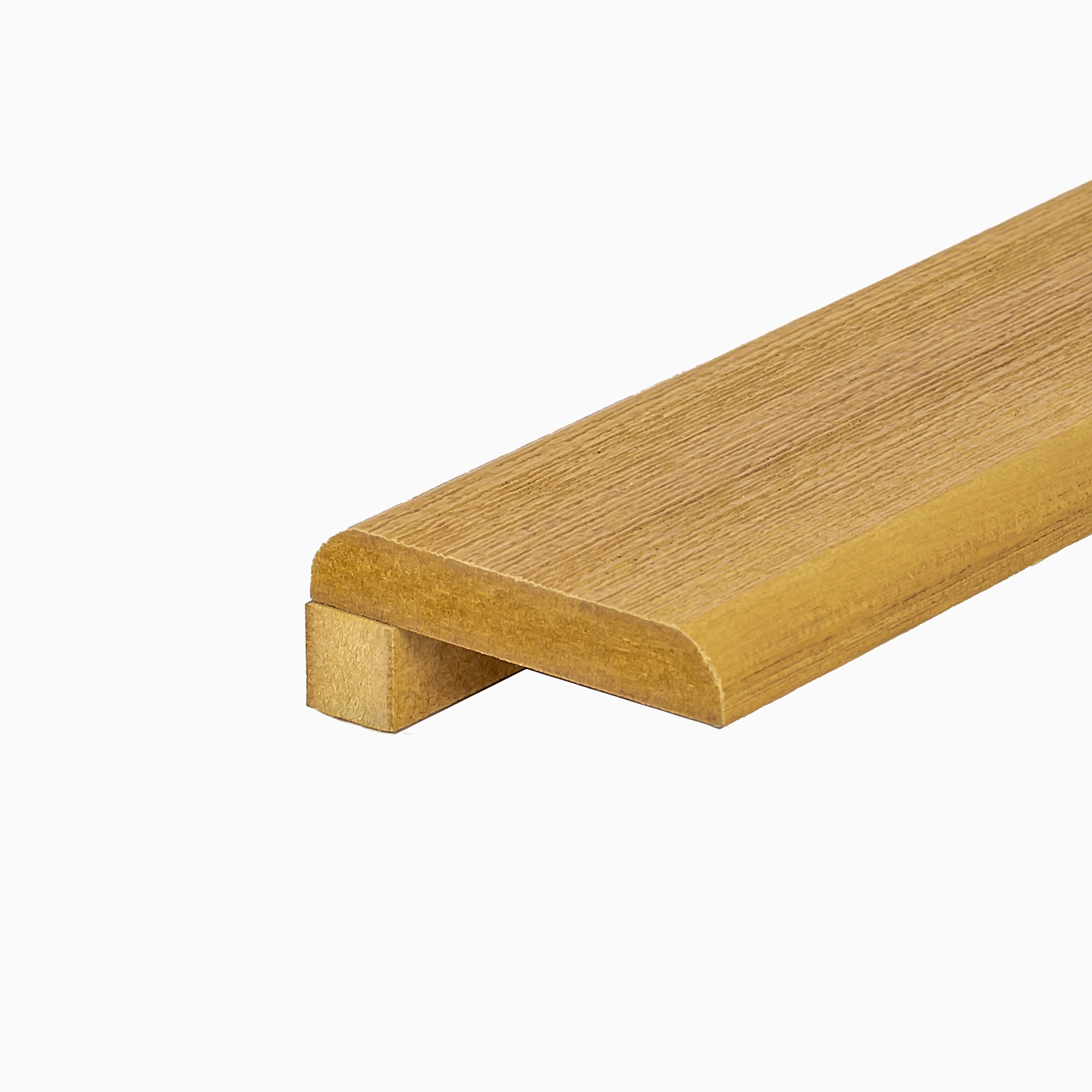 Barra de Acabamento Bege L MDF Freijó 7x1,2x250cm Moldurama
