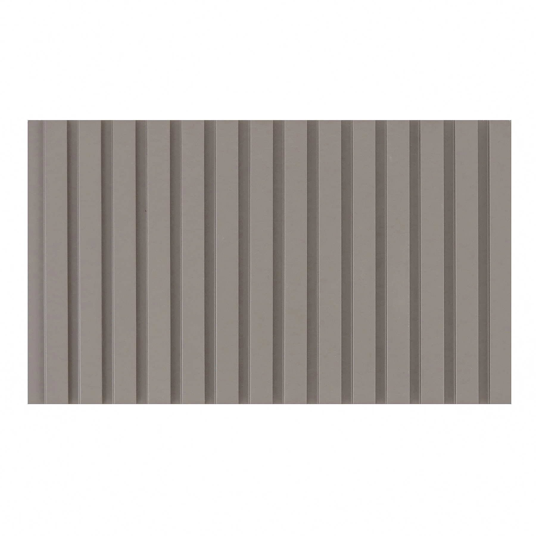 Painel Ripado de Madeira MDF 1,2mm Fendi 3,4x270cm Premium Moldurama 6 Peças