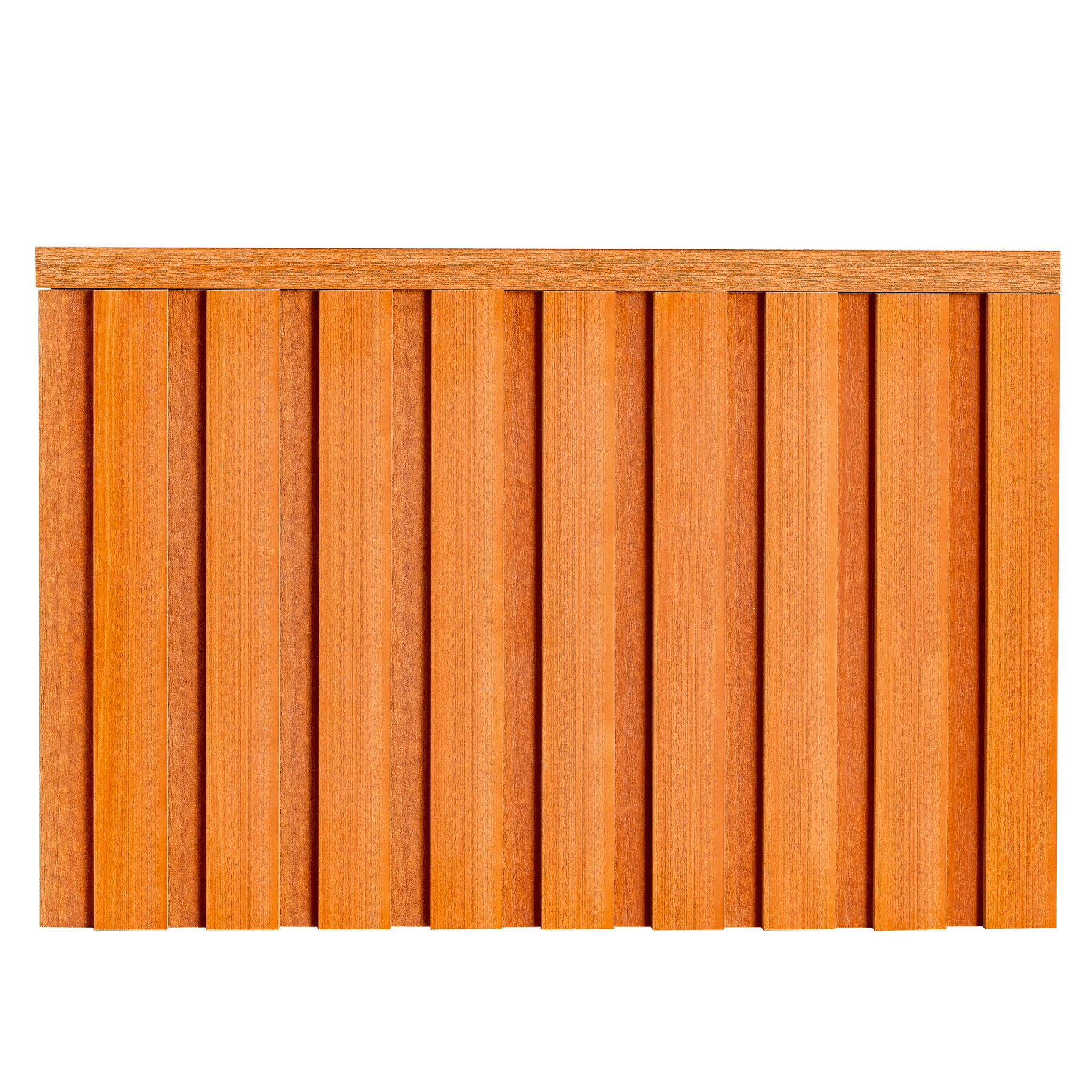 Barra de Acabamento Reta em MDF 3x270cm Curupixá Premium Moldurama