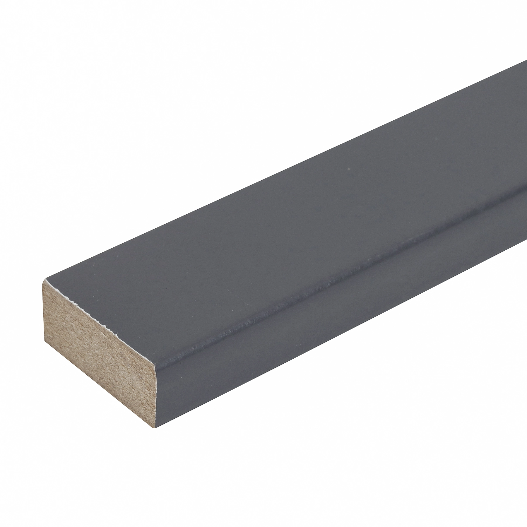 Barra de Acabamento Reta em MDF 3x270cm Titanium Premium Moldurama