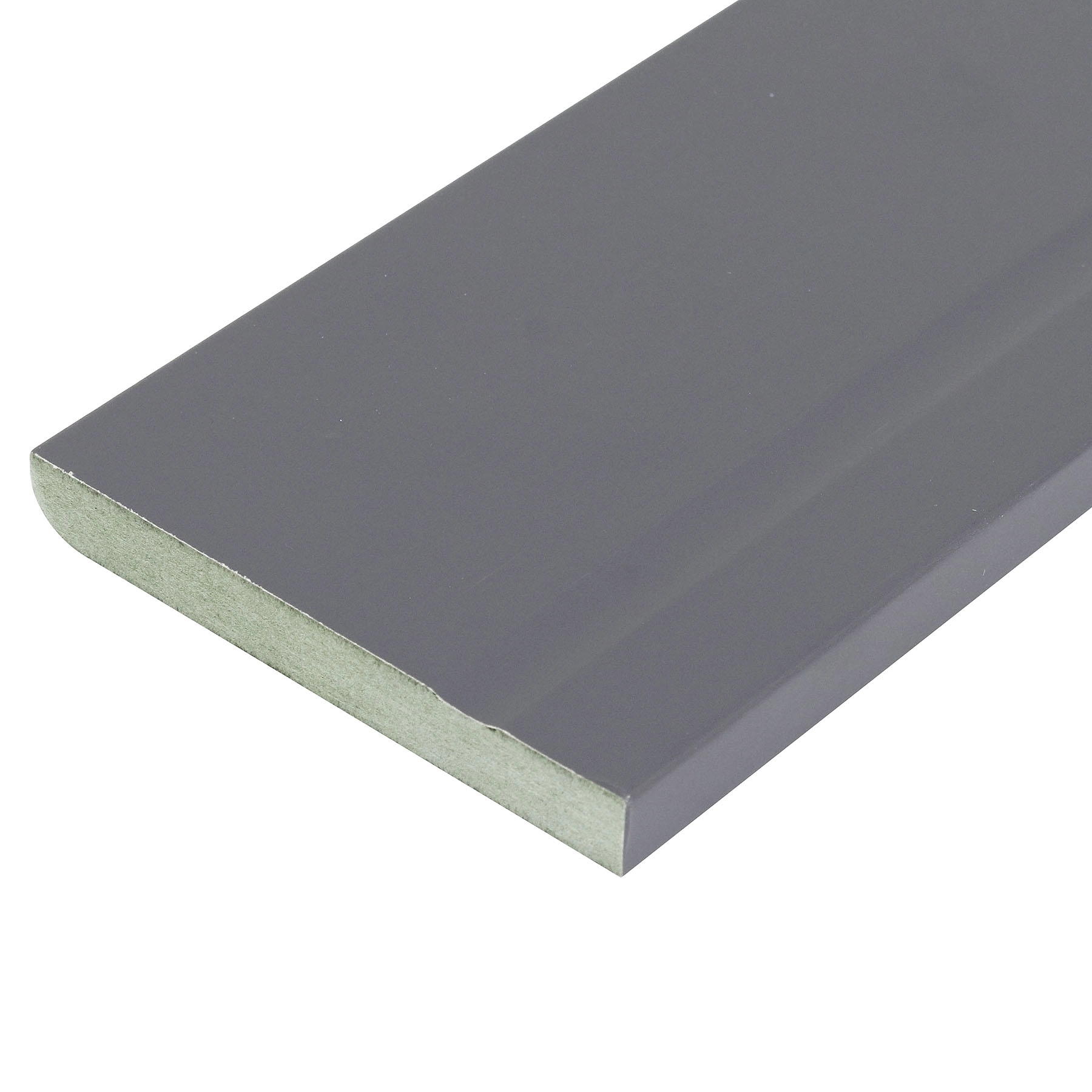 Rodapé MDF Revestido Frisado Urban 240x10cm Moldurama