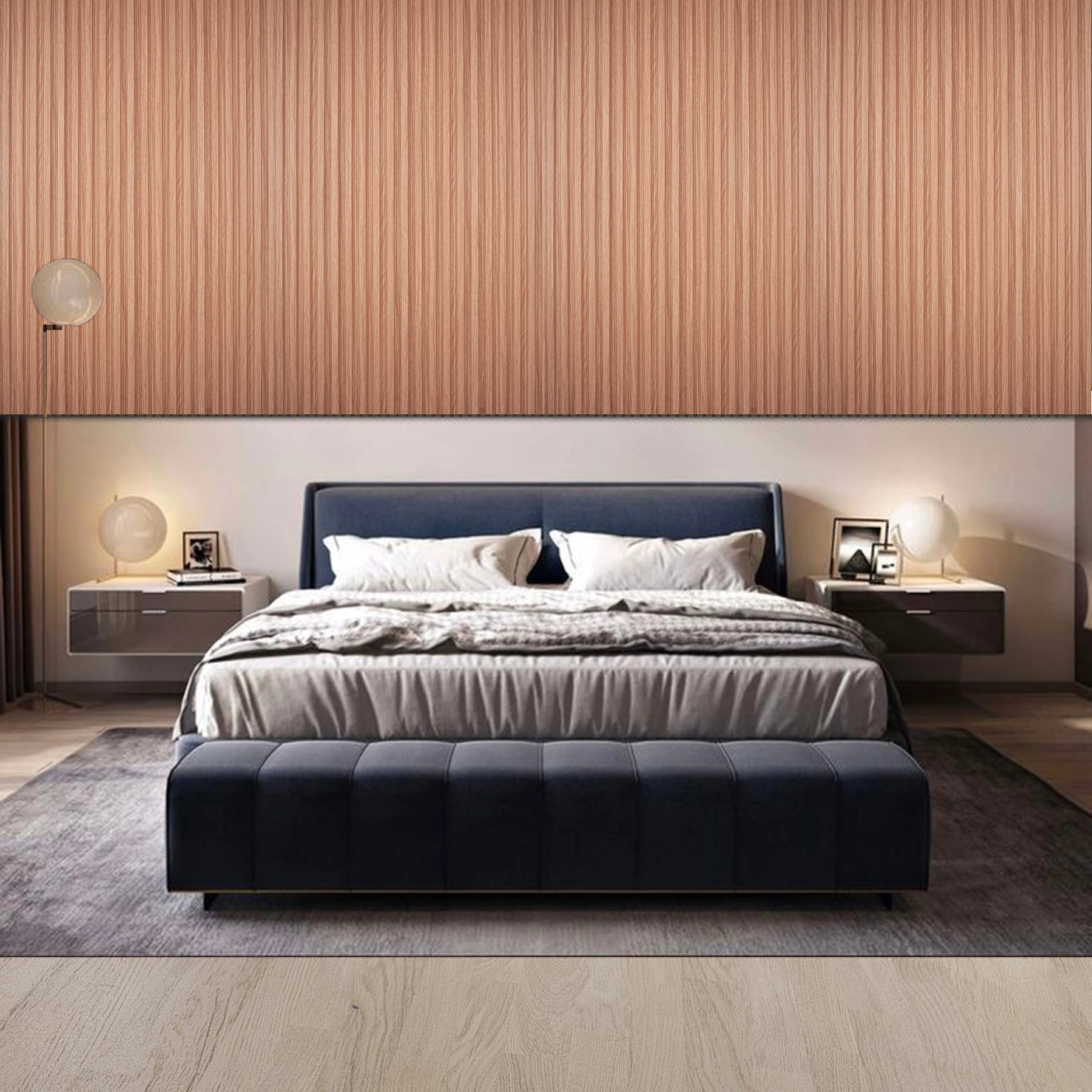 Painel Ripado de Poliestireno 12mm Italy 12,2x270cm MontBlanc Moldurama