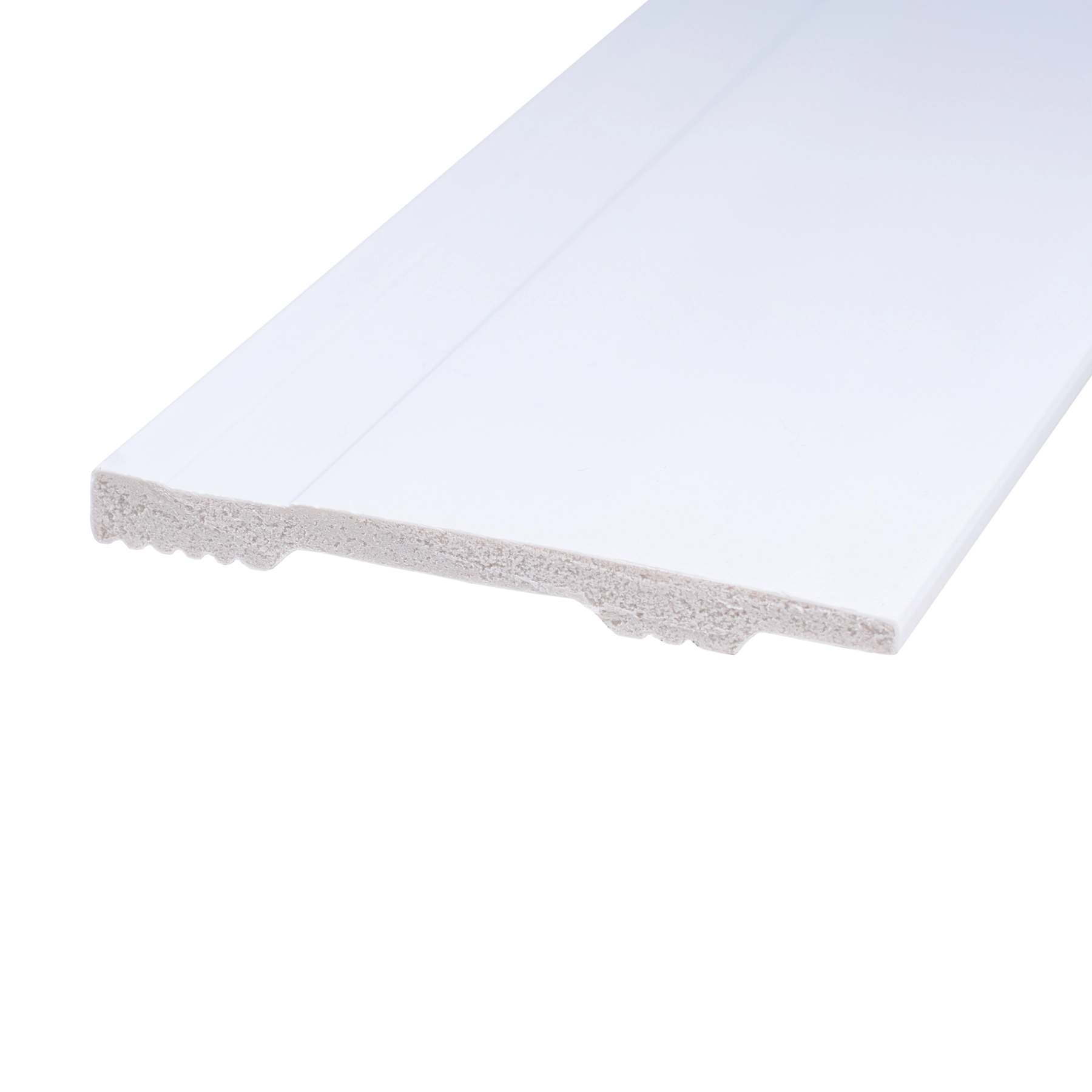 Rodapé Poliestireno Frisado 10x240cm Moldurama