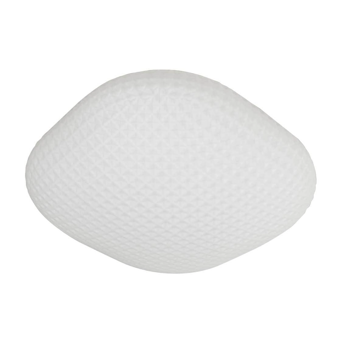 Plafon Ozzy Branco Metal E Vidro Lt-001s + 2 Led G9 5w Branco Quente 220v St1951