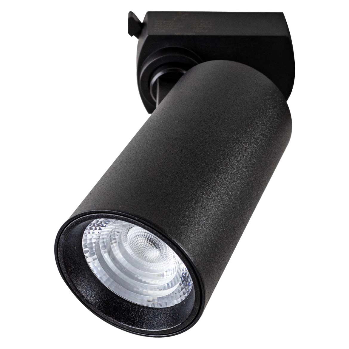 Spot  Preto Para Trilho Eletrificado 12w Branco Frio St1922