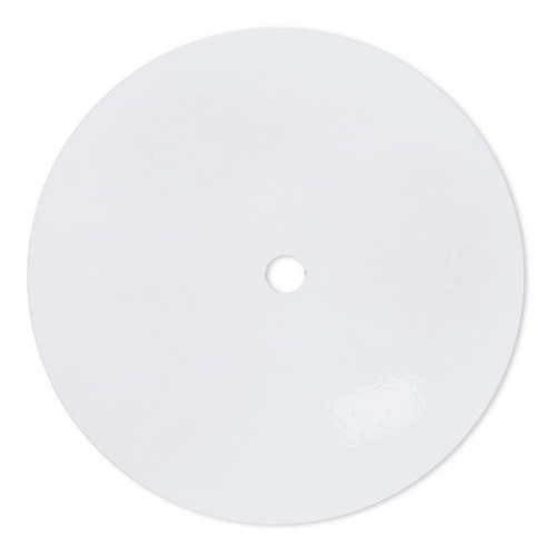 Disco Tampa Cego Branco 13cm P/ Acabamento Teto Trilho St553